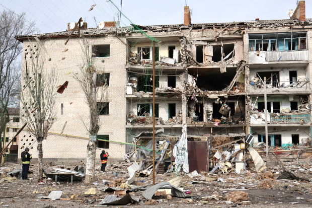 Ukrainians mourn missing homes and loved ones after four years of conflict